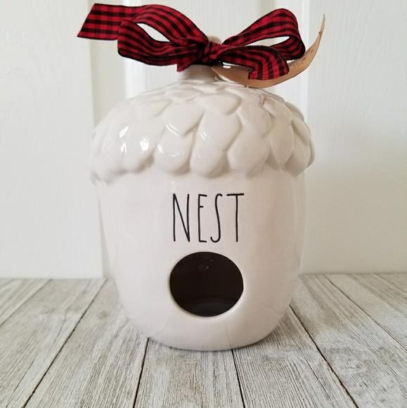 Rae Dunn NEST Birdhouse Acorn - Picture 2 of 4